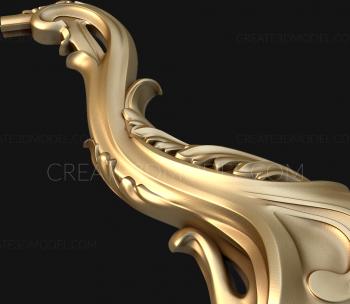 نموذج ثلاثي الأبعاد لآلة CNC الركائز 